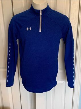 Under Armour Royal Blue Half-Zip Performance Pullover